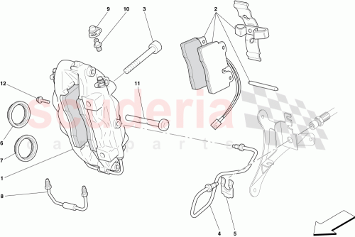 Part Diagram for Ferrari 217652