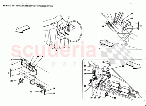 Part Diagram for Ferrari 232690