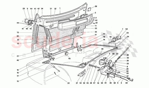 Part Diagram for Ferrari 153956