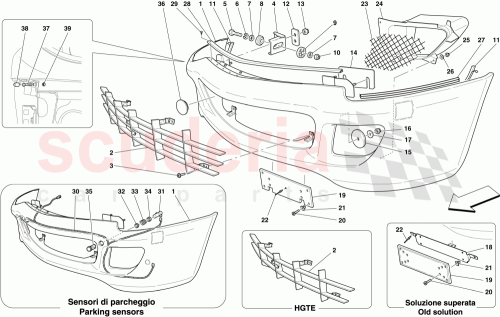 Part Diagram for Ferrari 82315800