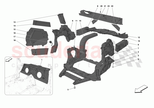 Part Diagram for Ferrari 011306934