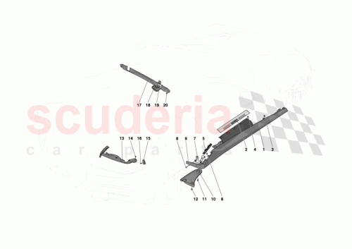 Part Diagram for Ferrari 974331
