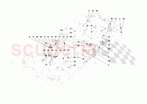 Part Diagram for Ferrari 11673111