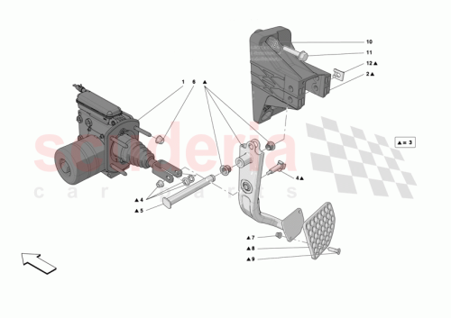 Part Diagram for Ferrari 12578111