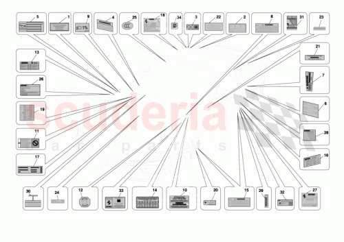 Part Diagram for Ferrari 000768347