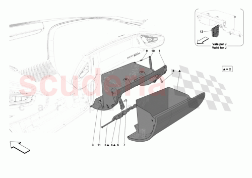 Part Diagram for Ferrari 000968210