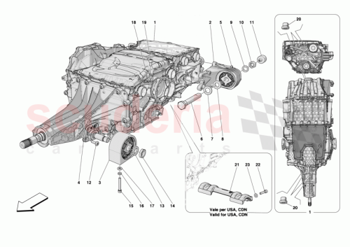 Part Diagram for Ferrari 10519624