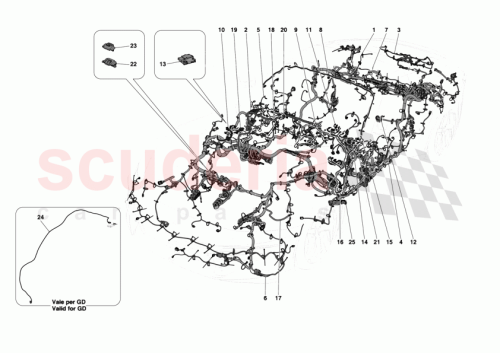 Part Diagram for Ferrari 055012791