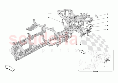 Part Diagram for Ferrari 968418