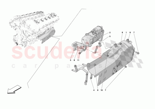 Part Diagram for Ferrari 000919664