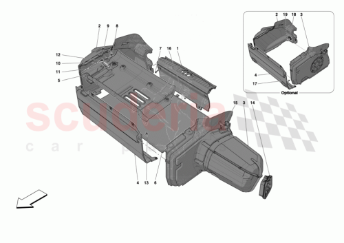 Part Diagram for Ferrari 067278400