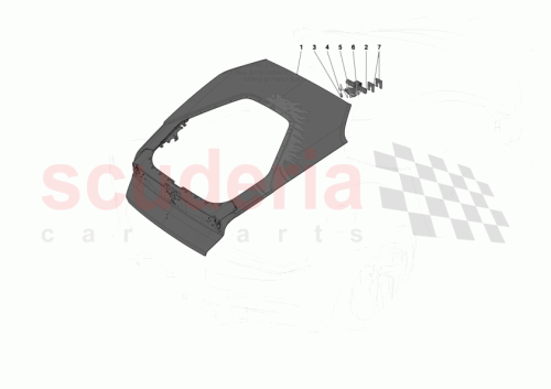 Part Diagram for Ferrari 16287224