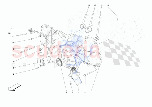 Part Diagram for Ferrari 14459581