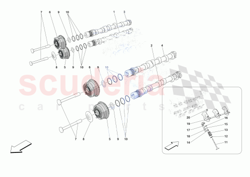 Part Diagram for Ferrari 879354