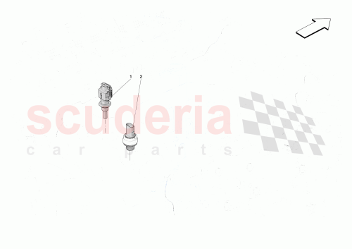 Part Diagram for Ferrari 340845