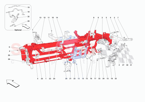 Part Diagram for Ferrari 778855