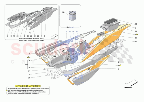 Part Diagram for Ferrari 976603