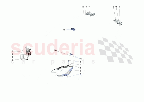 Part Diagram for Ferrari 815661