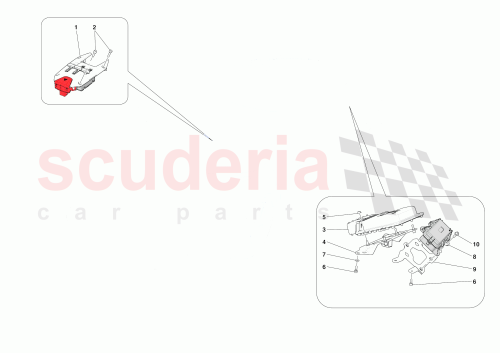 Part Diagram for Ferrari 996357