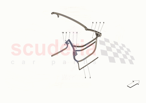 Part Diagram for Ferrari 788049