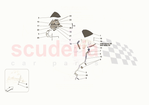 Part Diagram for Ferrari 838657