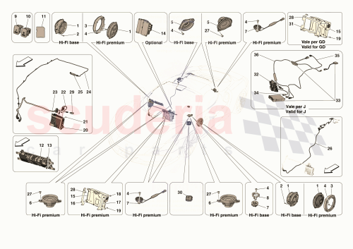 Part Diagram for Ferrari 950489