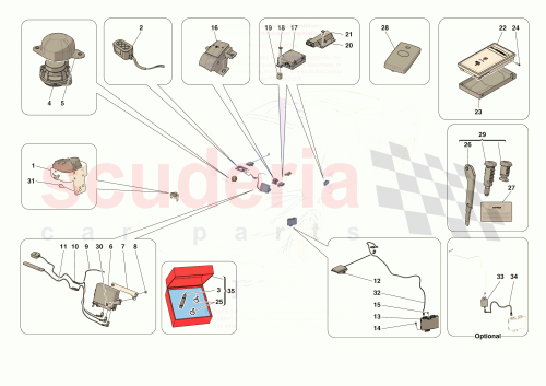 Part Diagram for Ferrari 949960
