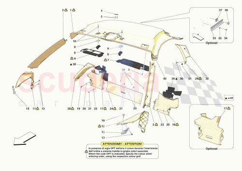 Part Diagram for Ferrari 88028200