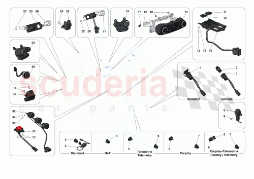Part Diagram for Ferrari 70006379