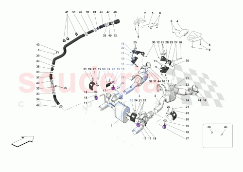 Part Diagram for Ferrari 814258