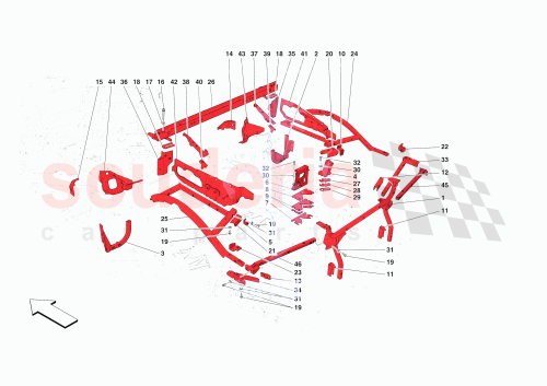 Part Diagram for Ferrari 86627811