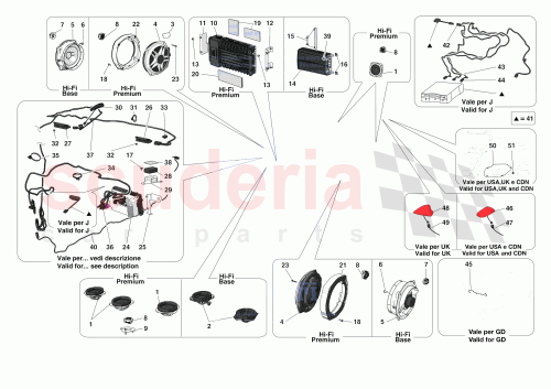 Part Diagram for Ferrari 819139