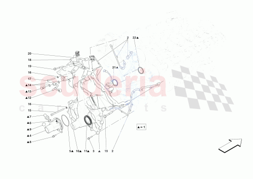 Part Diagram for Ferrari 989869