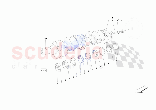 Part Diagram for Ferrari 800695