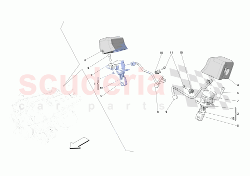 Part Diagram for Ferrari 916817