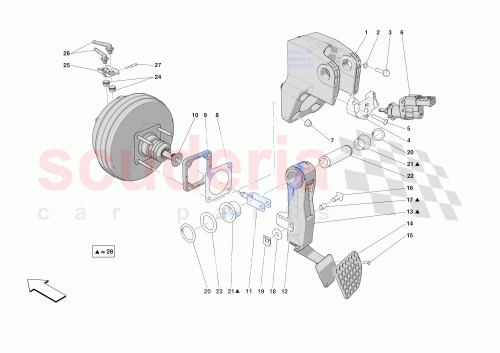Part Diagram for Ferrari 782875