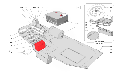 Part Diagram for Ferrari 963108