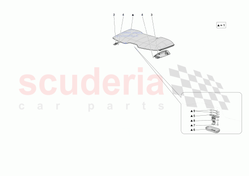 Part Diagram for Ferrari 862151
