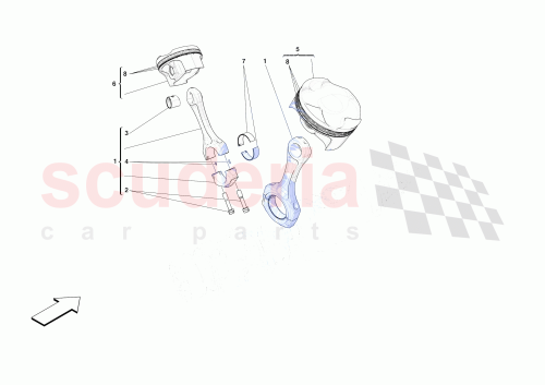 Part Diagram for Ferrari 912359