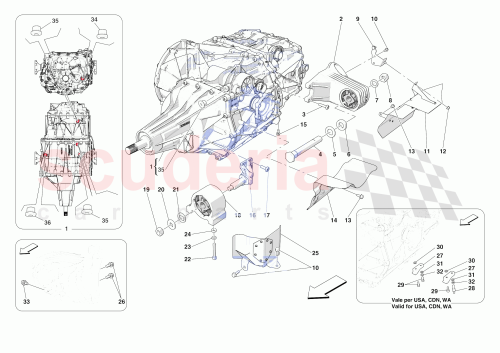 Part Diagram for Ferrari 931307993
