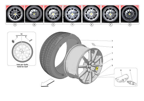 Part Diagram for Ferrari 744579