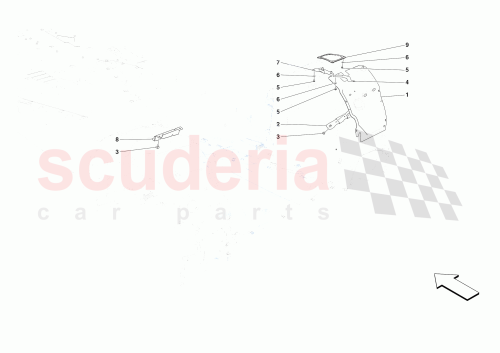 Part Diagram for Ferrari 834404