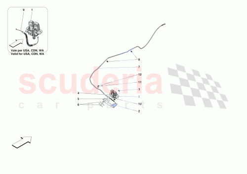 Part Diagram for Ferrari 768480