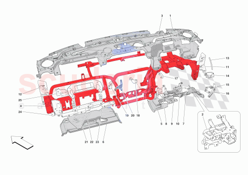 Part Diagram for Ferrari 979248