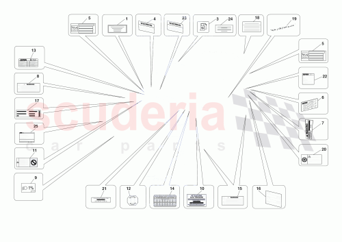 Part Diagram for Ferrari 944989