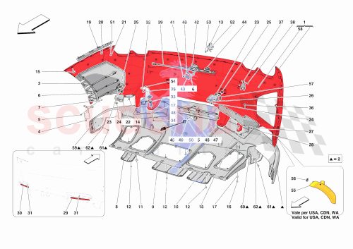 Part Diagram for Ferrari 000799530