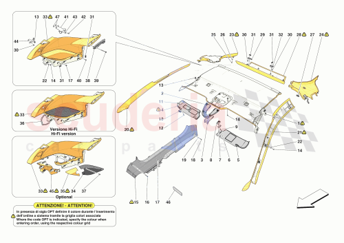 Part Diagram for Ferrari 000805473