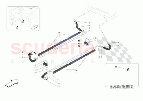 Part Diagram for Ferrari 951187