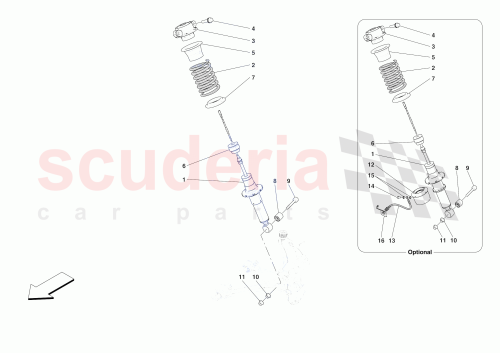 Part Diagram for Ferrari 893134