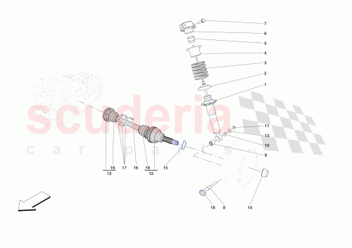 Part Diagram for Ferrari 893138